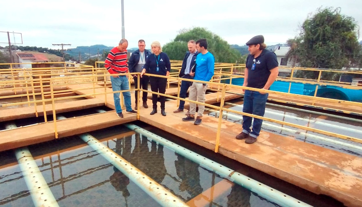 Concórdia Saneamento recebe visita da Agência Nacional de Águas e Saneamento Básico (ANA)