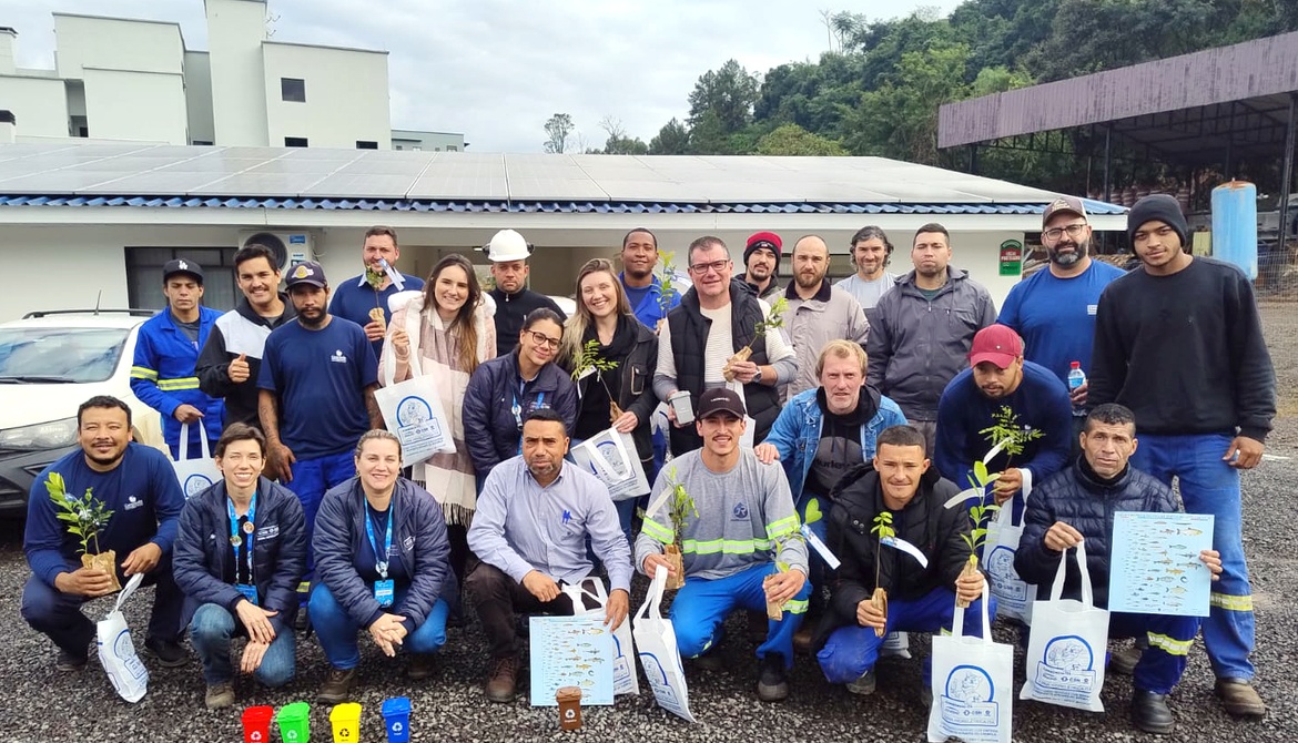 Concórdia Saneamento reúne colaboradores para discutir gestão sustentável e destinação correta de resíduos