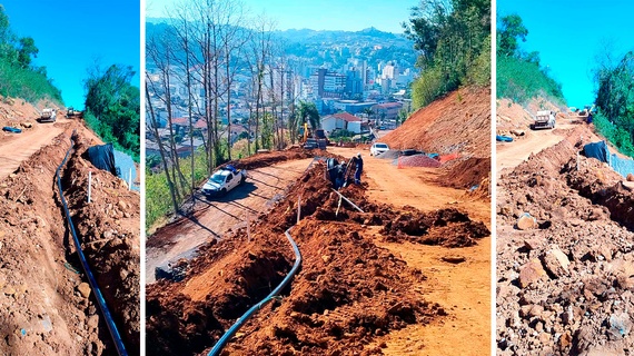 Nova rede de água de 250 metros interligada a adutora fortalece abastecimento no bairro Imperial