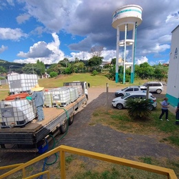 ETA Floresta recebeu carga de 5 mil litros do novo produto