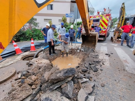Produção e tratamento de água é retomado na ETA Floresta após intervenção em adutora e manutenções