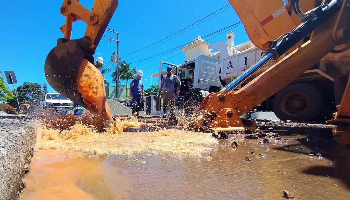 Concórdia Saneamento intensifica conserto de vazamentos ocultos identificados por geofonia