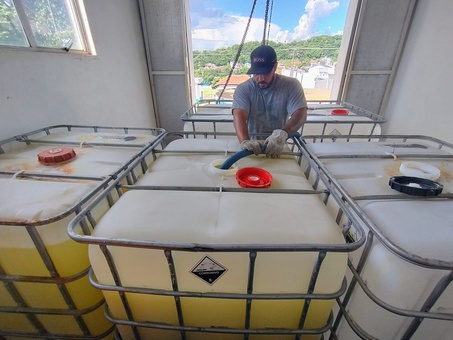 Concórdia Saneamento substitui gás cloro no processo de tratamento de água