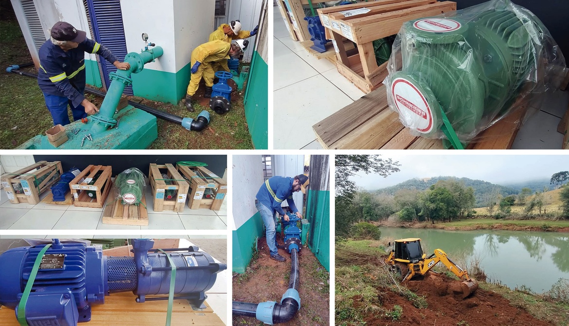 Concórdia Saneamento investe em equipamentos e melhorias para aumentar resiliência do sistema de abastecimento