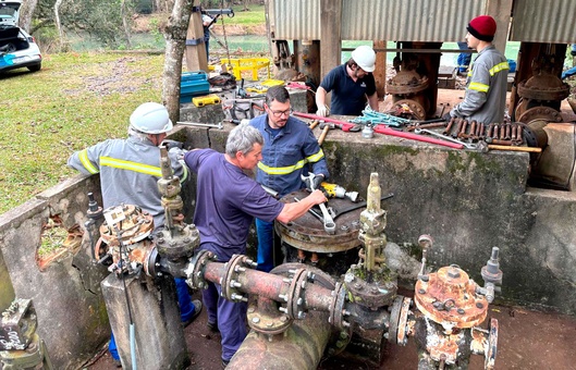 Concórdia Saneamento substitui equipamentos para garantir segurança operacional e eficiência no abastecimento