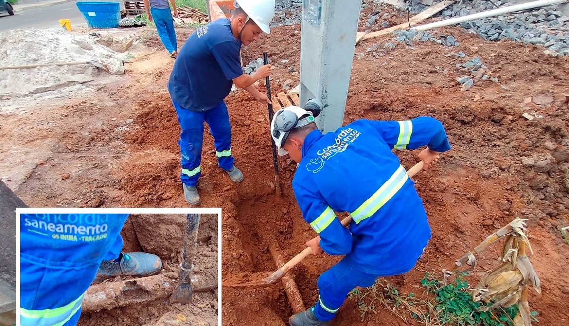Escavações de terceiros prejudicam redes e afetam abastecimento para milhares de pessoas