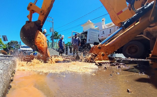 Concórdia Saneamento intensifica conserto de vazamentos ocultos identificados por geofonia