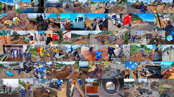 Concórdia Saneamento executa mais de 8 mil serviços nas redes de abastecimento em oito meses