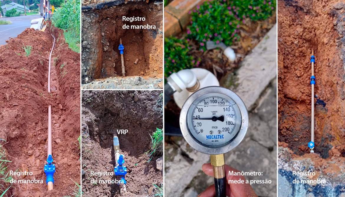Nova rede estabiliza pressão e deve melhorar abastecimento para 50 imóveis no bairro Itaíba
