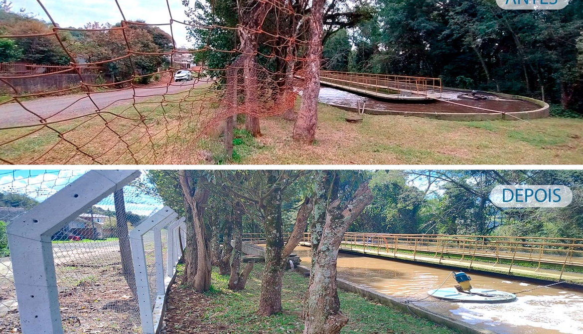 Melhorias em instalações aumentam nível de segurança da ETE Natureza