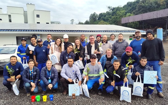 Concórdia Saneamento reúne colaboradores para discutir gestão sustentável e destinação correta de resíduos