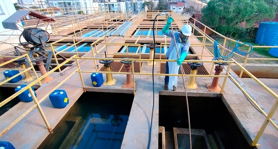 Inovação na limpeza de filtros da ETA Floresta visa mais eficiência no tratamento e na qualidade da água